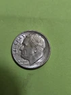 1955-S GEM BU Roosevelt Silver Dime Mint Set Coin, Light Toning