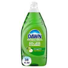 Dawn Ultra Antibacterial Hand Soap Apple Blossom 38 fl oz Moisturizing 0.37 per fl oz