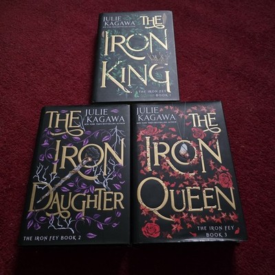 The Iron Fey Series 1-3 by Julie Kagawa - Fairyloot Signed Special Edition Set