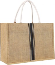 Beach Bag, Large Beach Bag for Women, Woven Straw Beach Tote Bag Waterproof, Wea