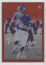 2019 Panini Chronicles Luminance Update Rookies Red /99 Daniel Jones #203 jc3