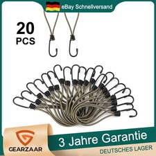 20x Spanngummi Expanderschlinge Expanderhaken Planenspanner Anhängernetz Spanner