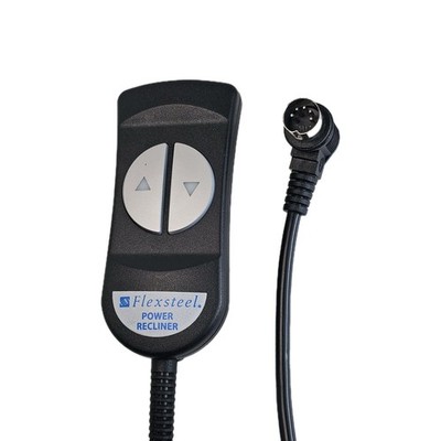 Flexsteel 2 Button Recliner Remote 5 Pin DIN Power Lift Chair Control R35500377