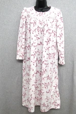 Earth Angels Womens Sleepwear Small Pink  Long Sleeve Pullover Casual Preppy