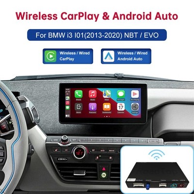 Wireless CarPlay Android Auto Nachrüstsatz Für BMW i3 I01 2013-2020 NBT/EVO