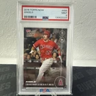 2016 Topps Now Mike Trout #495 PSA 9 Mint PR:256 Angels HOF Short Print