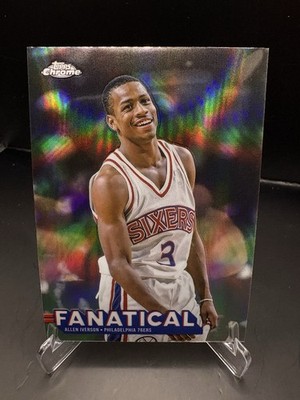2025-26 Topps Chrome Allen Iverson FANATICAL REFRACTOR SSP