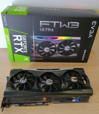 EVGA GeForce RTX 3070 Ti FTW3 Ultra 8GB GDDR6X Graphics Card With  Box