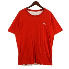 032C Layered Logo T-Shirt Red Size Xl Price Review