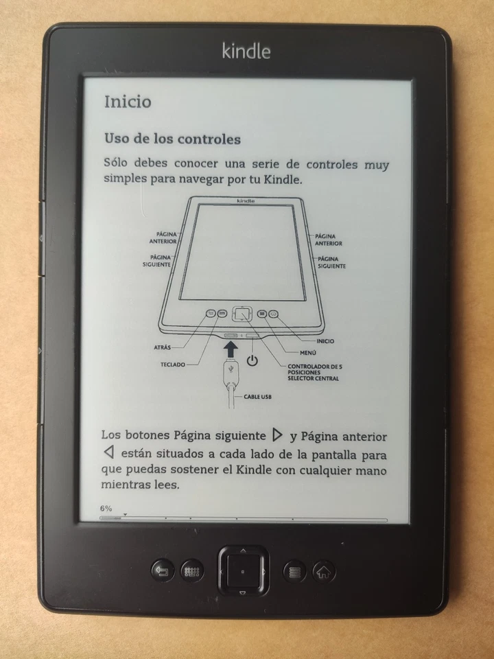 Amazon e-Book Kindle 4ª gen. en buen estado + Regalo - Imagen 2 de 3
