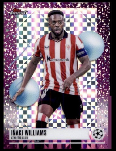 2025-26 Finest UEFA Club Competitions Iñaki Williams Checkerboard Refractor