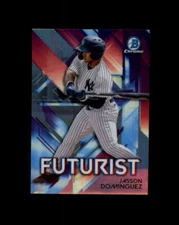 2021 Bowman Chrome Futurist Refractors #FUTJD Jasson Dominguez (ref 164182)