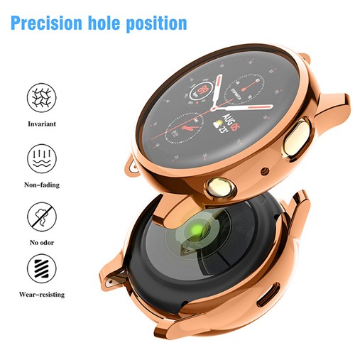 40/44mm TPU Protective Case Cover For Samsung Galaxy Watch Active 2 SM-R830 R820 - Photo 11 sur 18