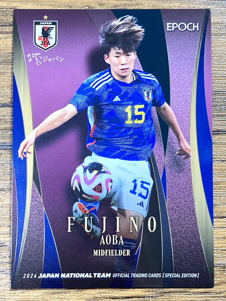 Nadeshiko Japan Women's Soccer Team Card Epoch 2024 No.46 Aoba
