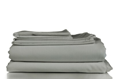 Cal King Size Bamboo Comfort 4-Piece Sheet Set 1800 Series Bedding Super Soft 