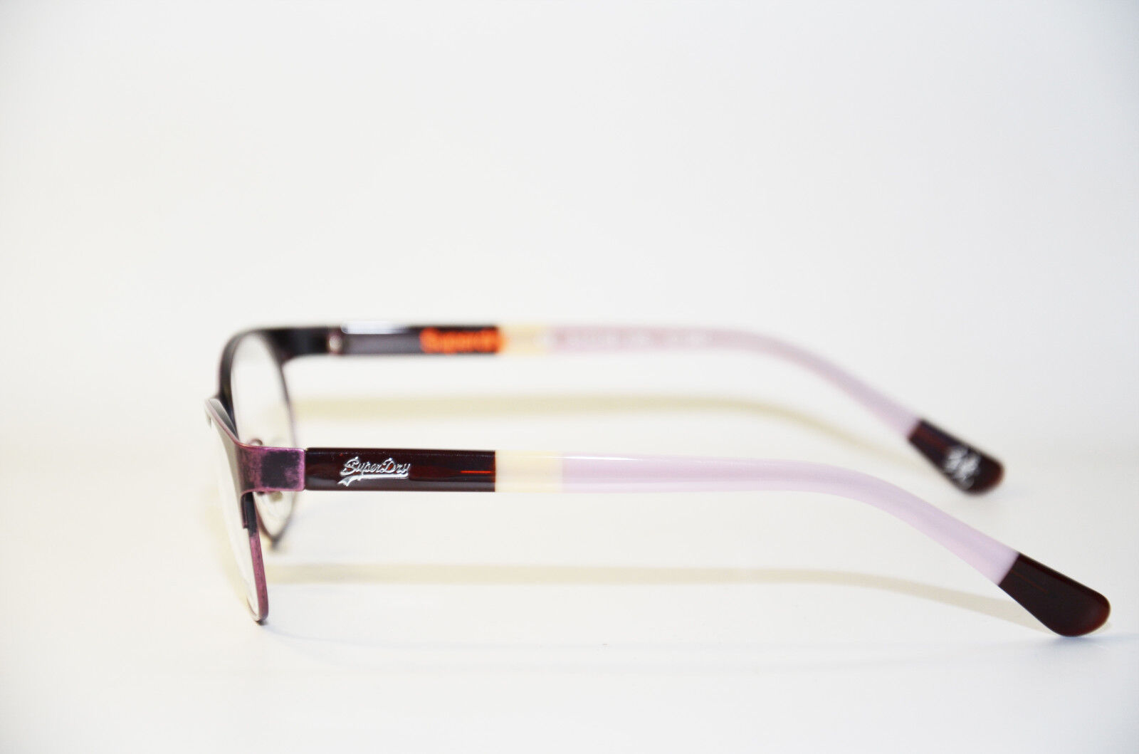 Superdry Brille Dollie 061 aus Metall lila 51 Damenbrille Neu
