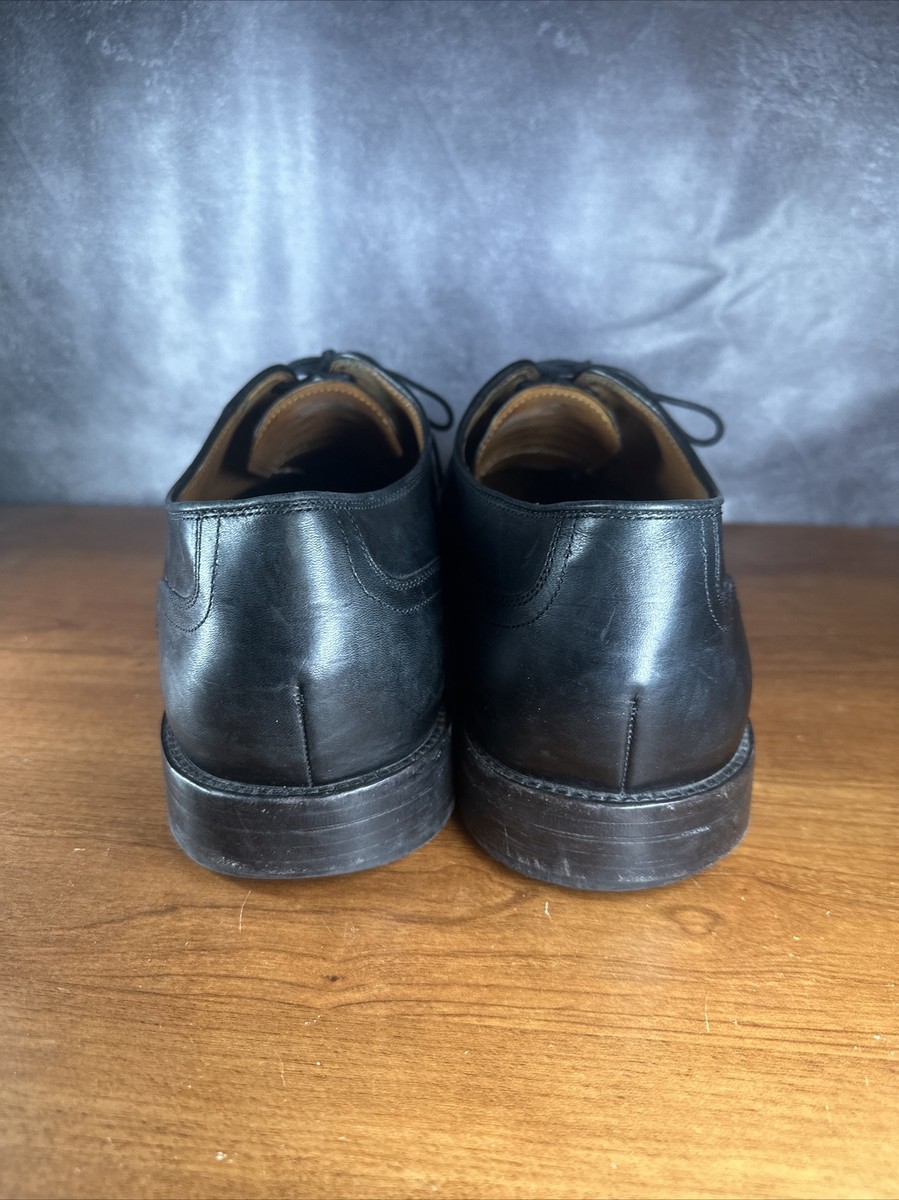 Cole Haan Grand 360 Men Black Leather Cap Toe Oxford Lace Up Dress Shoe Kneeland Cole Haan Men American Classic Kneeland Penny Loafer  main image 4