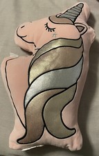 Pink Unicorn Pillow