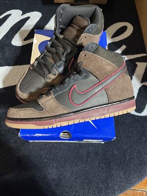 Size 9 - Nike SB Dunk High Premium Slayer (reign in blood  display picture 1