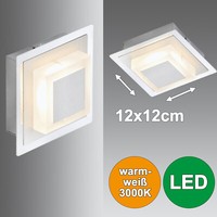 Led Spot Aufputz Deckenspot Anbau Kleine Deckenlampe Wandlampe Wandleuchte Eckig