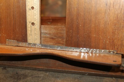Antique Tennessee Central Railway Metal  T.C. RY Premiere Automatic Door Seal 