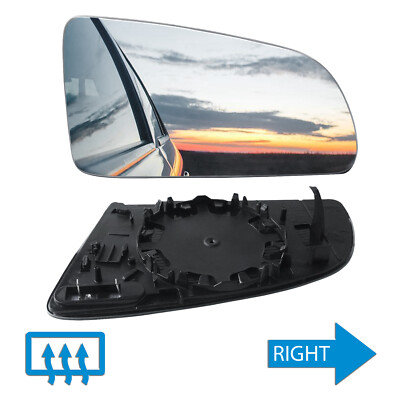 Spiegelglas Rechts für Audi A4 B6 B7 2001-2008 Asphärisch beheizbar Spiegel Glas