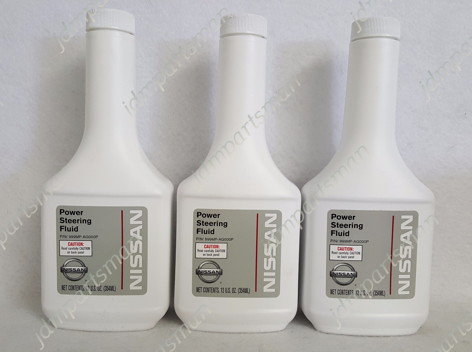 GENUINE Power Steering Fluid 999MP-AG000P (Pack of 3) for Infiniti ...