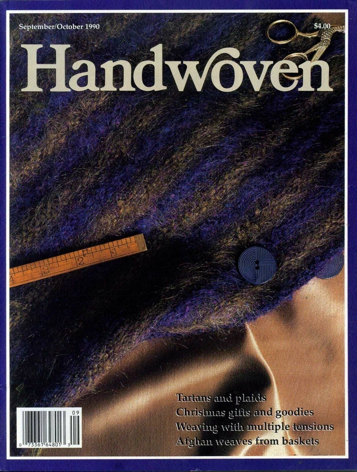 Tessuto a mano di Interweave Press 1990 volume 11 n. 1-5 - Immagine 4 di 4