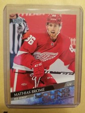 2020-21 Upper Deck Young Guns #468 MATHIAS BROME Rookie card DETROIT RED WINGS