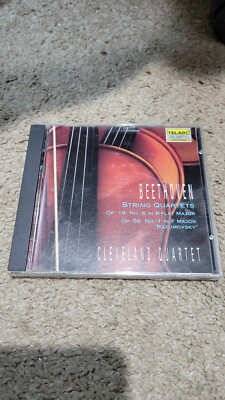 Beethoven String Quartets Cleveland Quartet CD