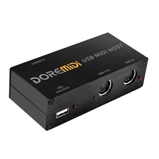 CAMOLA USB MIDI Host Box USB to MIDI Converter MIDI Interface sw-M01444