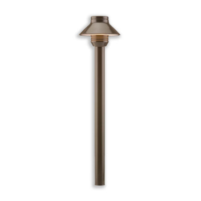 FX Luminaire SP-A-LED20W-12R-BZ   20W Aluminum 12'' LED Path Light in Bronze