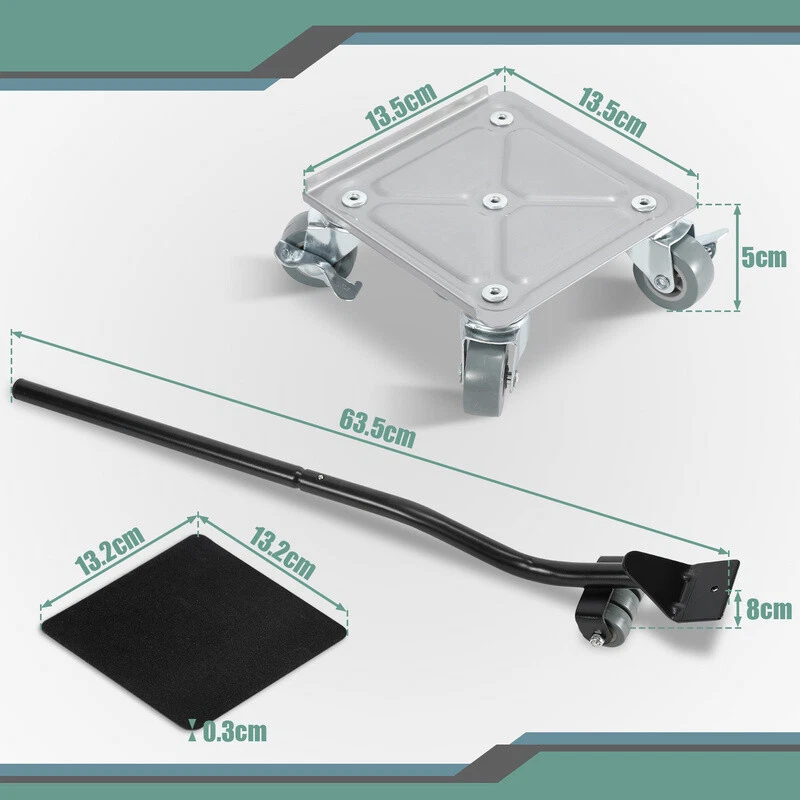4/8tlg Transportroller Set 600 kg Möbelheber Umzughelfer Möbelrollen Möbelrücker - Bild 2 von 4