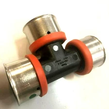 Viega PureFlow® 49560 1 x 1 x 1 in. Plastic Pressure PEX Tee Lead Free 