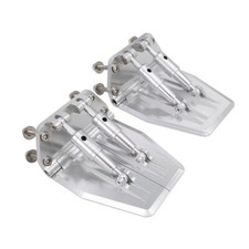 RC Boat Trim Flaps 68mm*57mm Simulate Trim Tabs f RC Speed Racing Boats Oral Vee