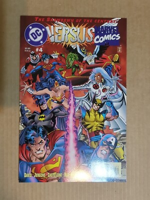 DC Versus MARVEL COMICS #4 1997 new/high grade Jurgens | eBay