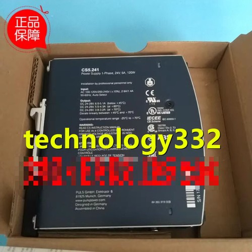 1PC NEW PULS CS5.241 Power supply 24V 5A 120W #YY - Picture 2 of 4