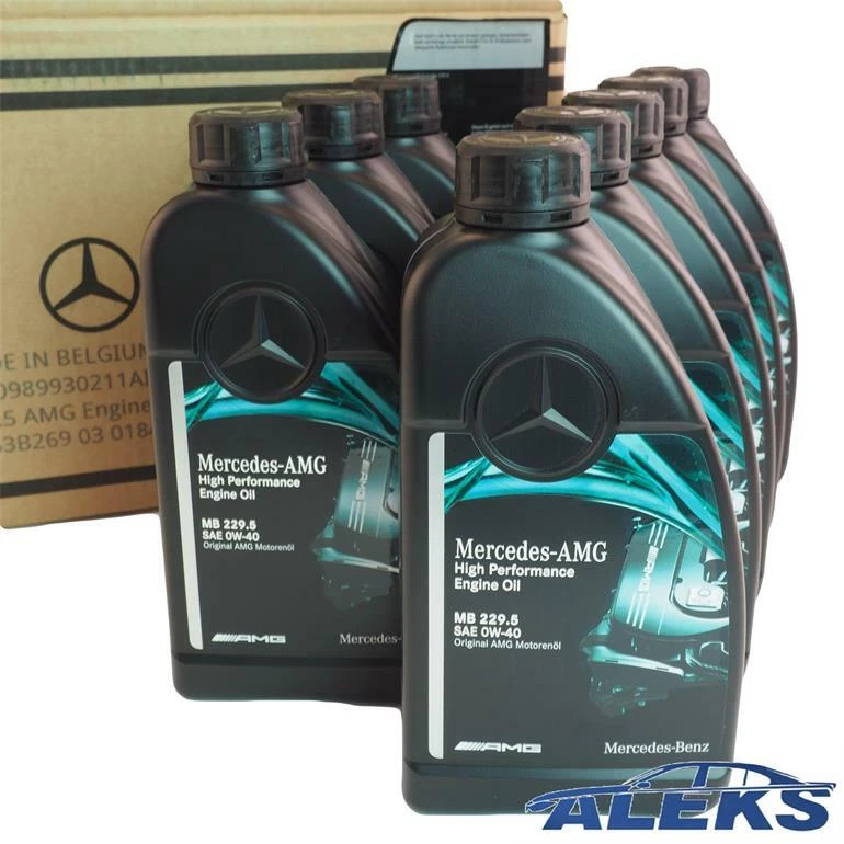 8 Liter Original Mercedes Benz AMG Motoröl SAE 0W40 229.5 
