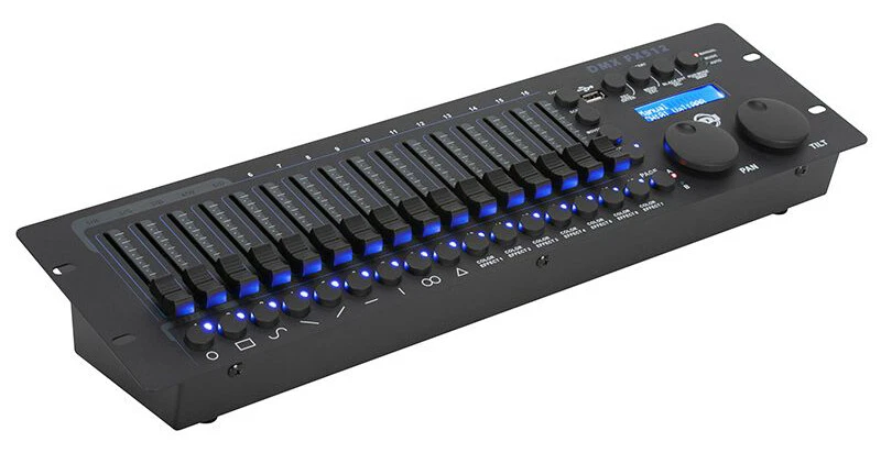 American DJ ADJ DMX FX512 19" 512 channels DMX Lighting Controller Console - Image 2 of 4