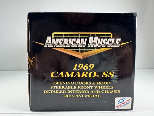 Ertl 1969 Chevy Chevrolet Camaro SS Exclusive Diecast Color 1/18 American Muscle - Picture 3 of 8