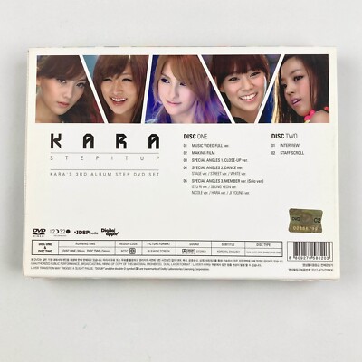 Kara Step it Up DVD and Super Girl Jumping DVD CD Set