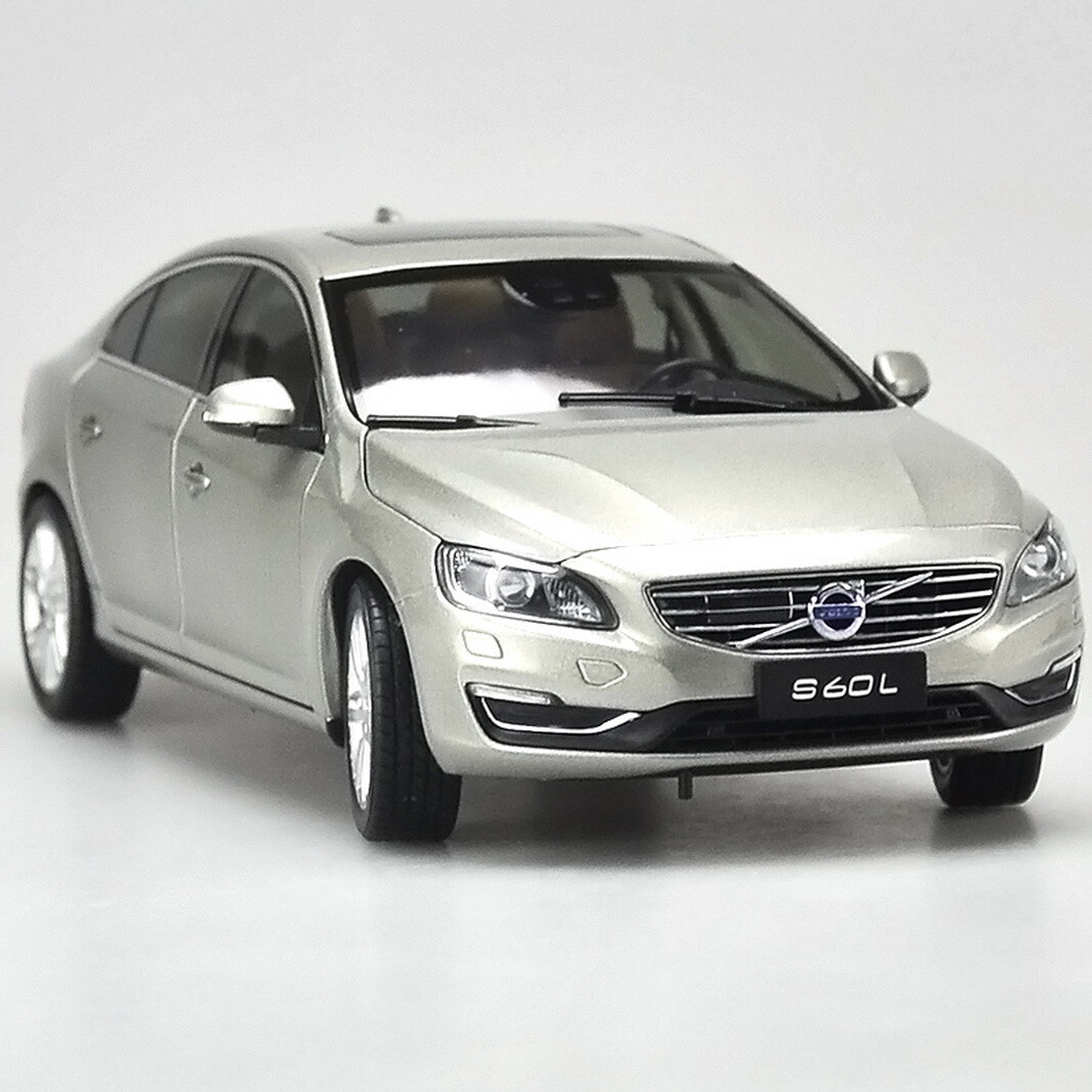 CSM 1/18 Volvo ボルボ S60L グレーメタリック 1/18 Model Volvo S60 S60L T5 Gray Seashell Color Diecast Car