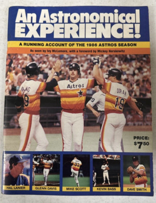 1986 Astronomical Experience Running Account Of 1986 Season