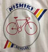 S 38 Vintage 1970s NISHIKI Return To Nature T-Shirt INTERNATIONAL Professional