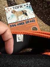 TOFIK Dog Knee Brace for Torn ACL Hind Leg Premium Neoprene
