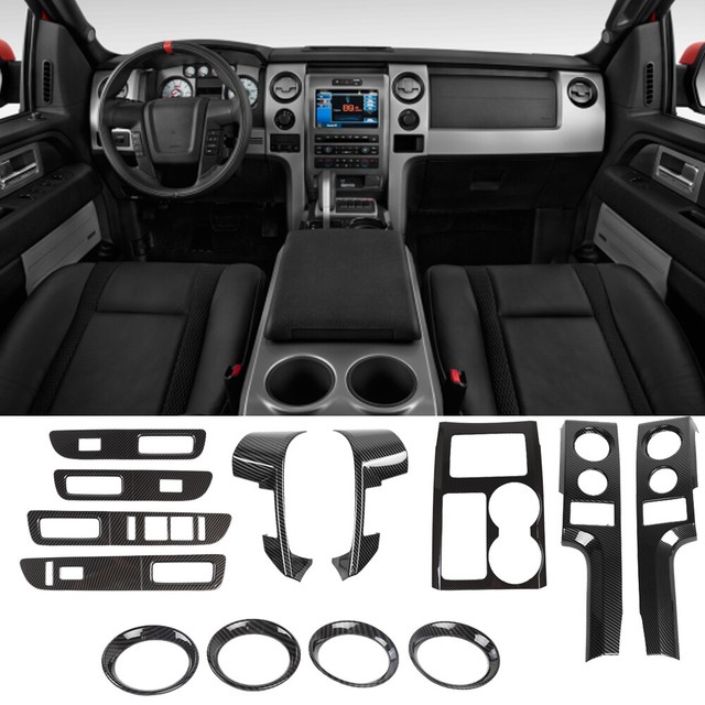 Full set Interior Decor Trim Kit Cover For Ford F150 Raptor 0914