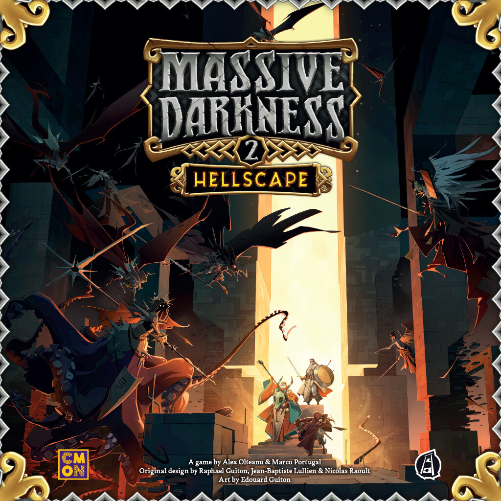 Massive Darkness 2: Hellscape Core Set Board Game CMON NIB Massive Darkness 2: Hellscape Core Set Board Game CMON NIB