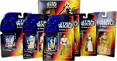22体セット【STAR WARS THE POWER OF THE FORCE】 Star Wars Power of the Force (Red Card) (You choose the action