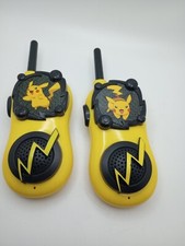  T Pokemon Nintendo eKids Pikachu Long Range Walkie Talkies 2018 PK-210Pi Tested