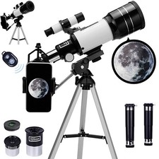 Beginner Astronomical Telescope Night Vision For HD Viewing Space Star Moon USA